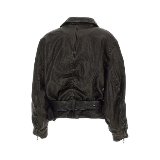Zip-Up Belted Jacket