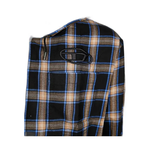 S-Dewny-Hood Checked Shirt