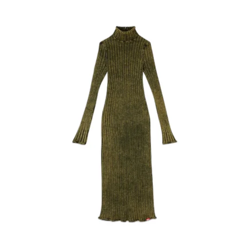 D-Wavya Ribbed Midi Dress