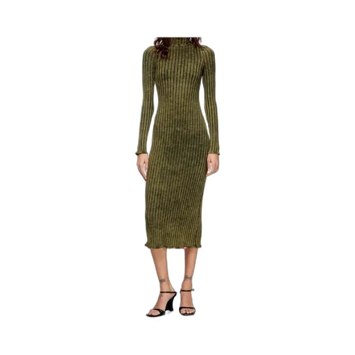 D-Wavya Ribbed Midi Dress
