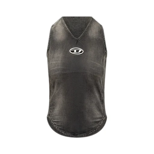 Logo Plaque Sleeveless Top