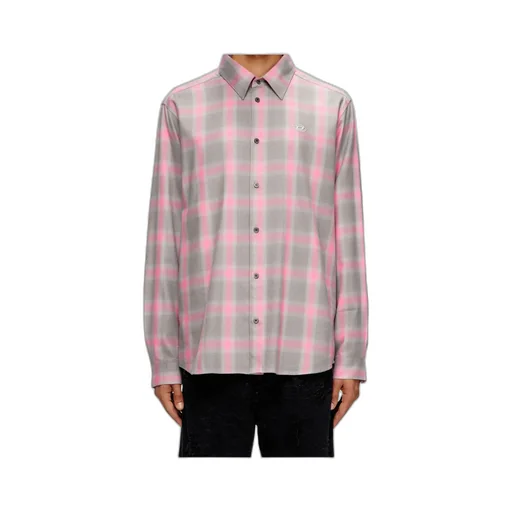 Checked Long-Sleeved Shirt