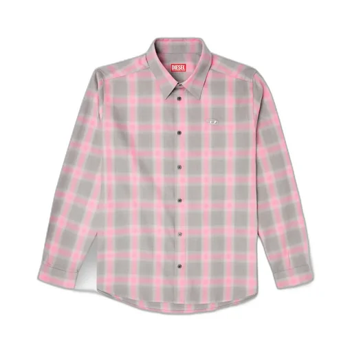 Checked Long-Sleeved Shirt
