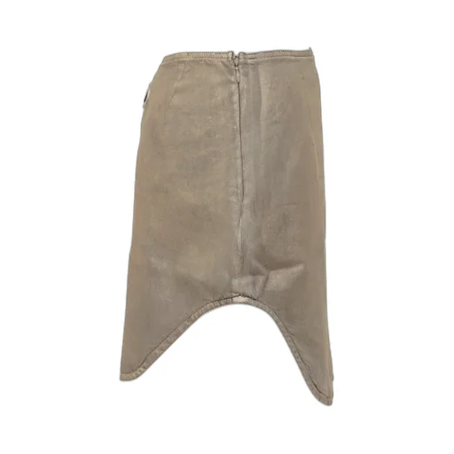 Logo Plaque Asymmetric Skirt
