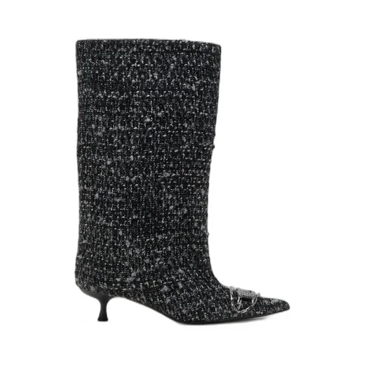 D-Venus Pointed-Toe Boots 40Mm