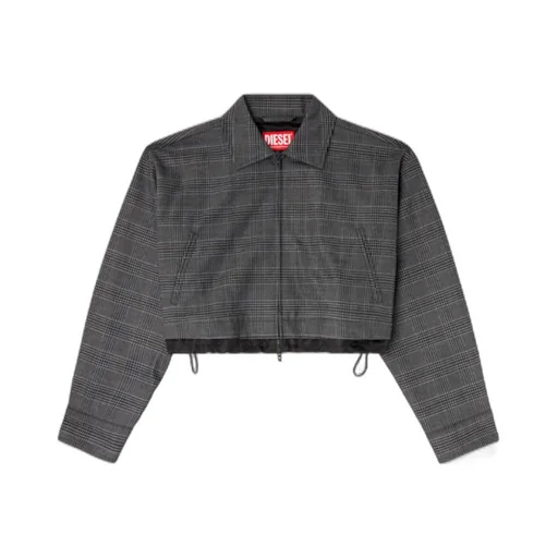 J-Ting-Fem Cropped Coach Jacket