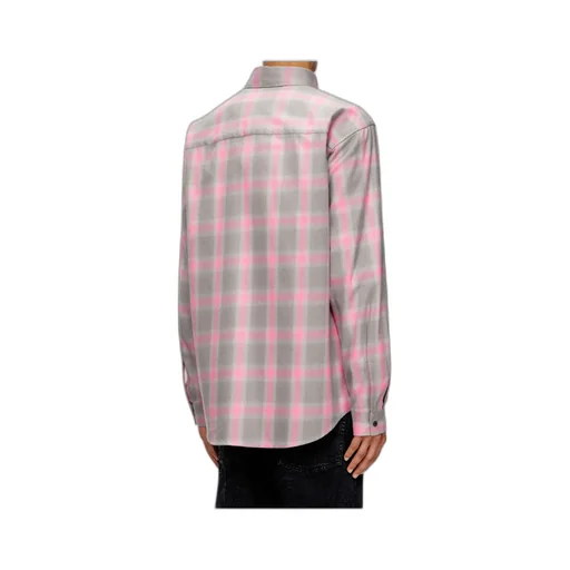 Checked Long-Sleeved Shirt