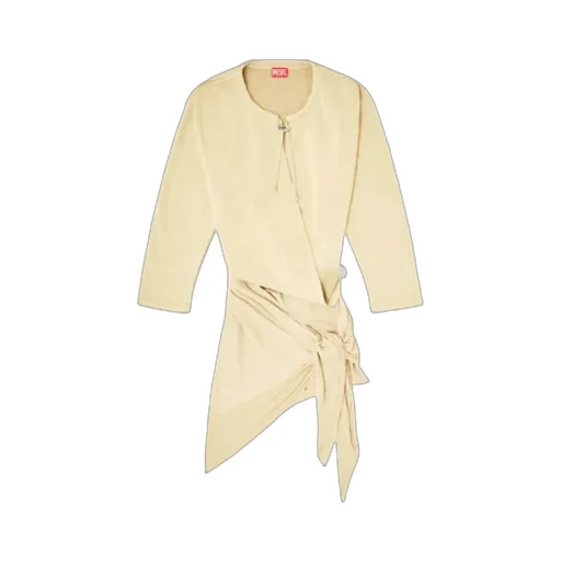 D-Creed Drawstring Wrap Dress