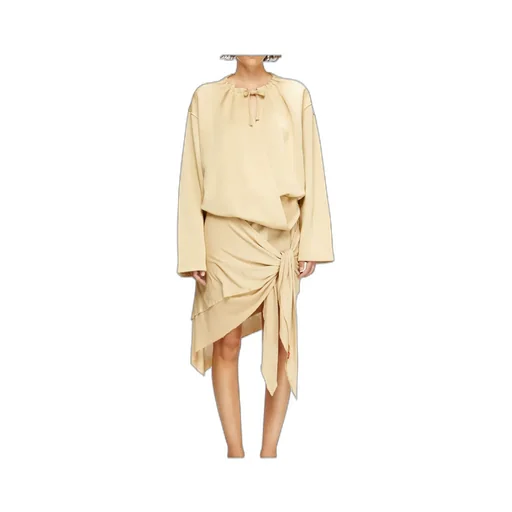 D-Creed Drawstring Wrap Dress
