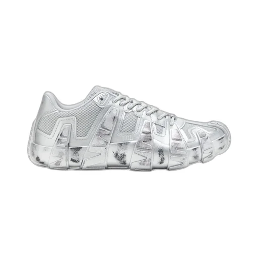 Griffe Metallic Mesh Sneakers