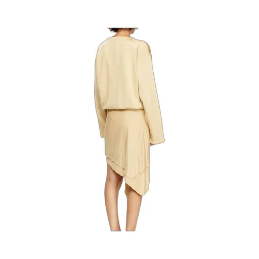 D-Creed Drawstring Wrap Dress