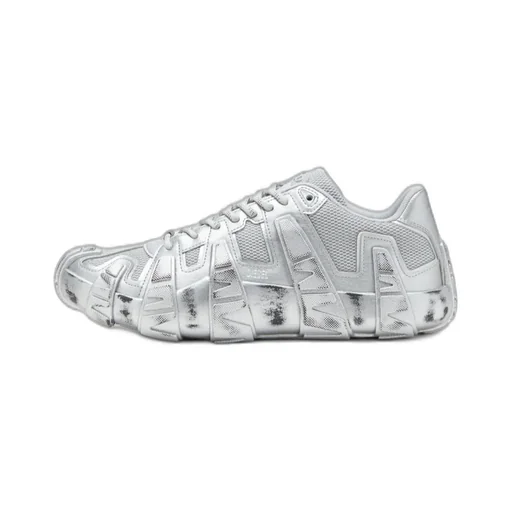 Griffe Metallic Mesh Sneakers
