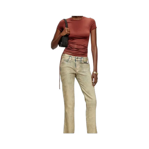 T-Rey Drawstring Side Jersey Top
