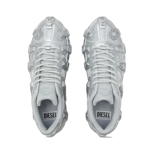 Griffe Metallic Mesh Sneakers