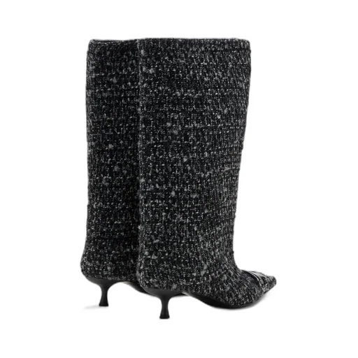 D-Venus Pointed-Toe Boots 40Mm