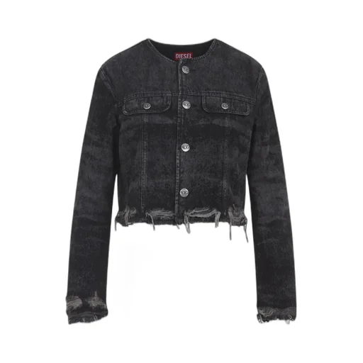 Long-Sleeved Denim Jacket