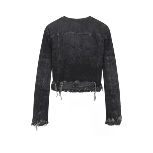 Long-Sleeved Denim Jacket