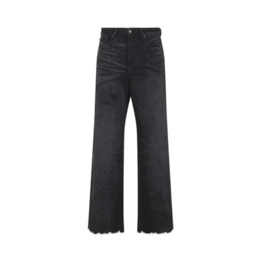 Frayed-Hem Jeans
