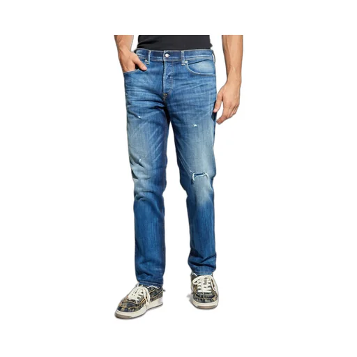D-Finitive Straight Leg Distressed Jeans
