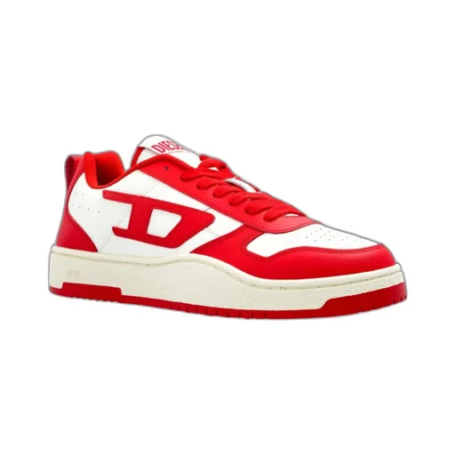 S-Ukiyo Logo-Detail Leather Sneakers