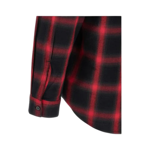 Logo-Embroidered Check-Pattern Shirt