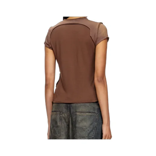Henley Button-Fastening T-Shirt