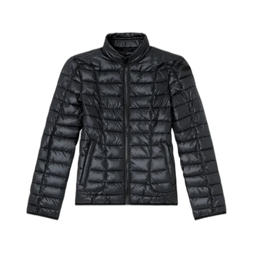 Quilted Zip-Front Jacket