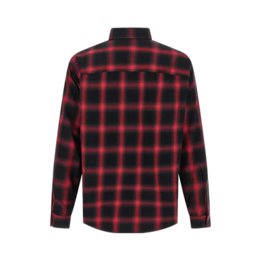 Logo-Embroidered Check-Pattern Shirt