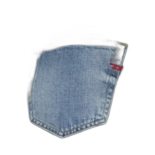 Wide-Leg Distressed Jeans