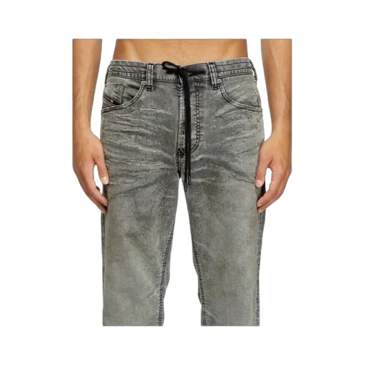 Faded Straight-Leg Jeans