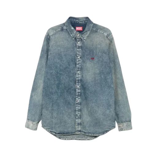 Button-Down Denim Shirt