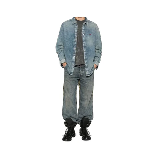 Button-Down Denim Shirt