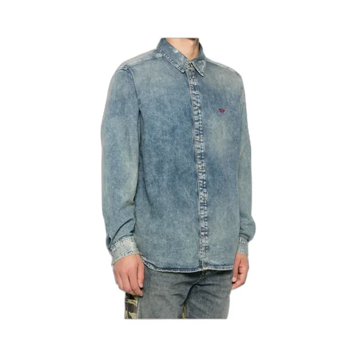 Button-Down Denim Shirt