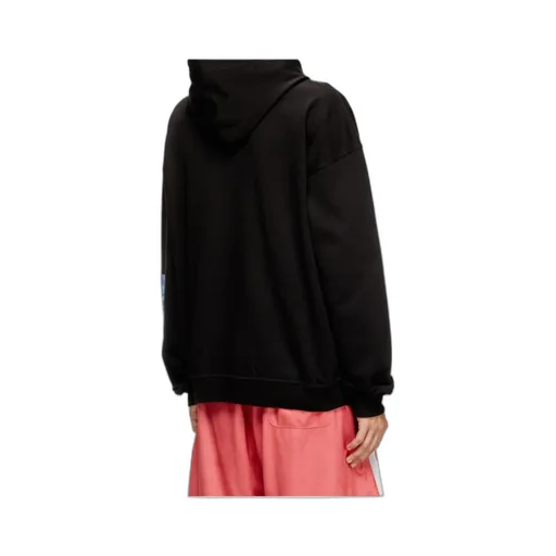 Patchwork-Print Hoodie