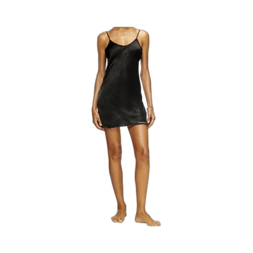 Logo-Print Slip Dress