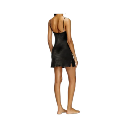 Logo-Print Slip Dress