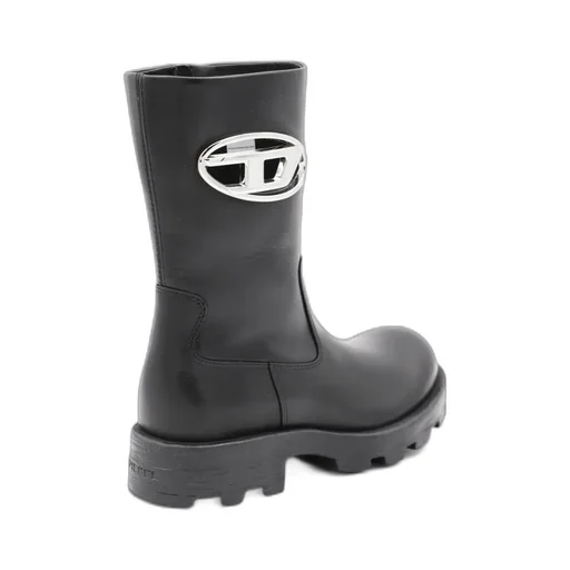 D Logo Ankle Boots