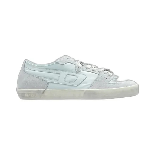 S-Leroji Panelled Suede Sneakers