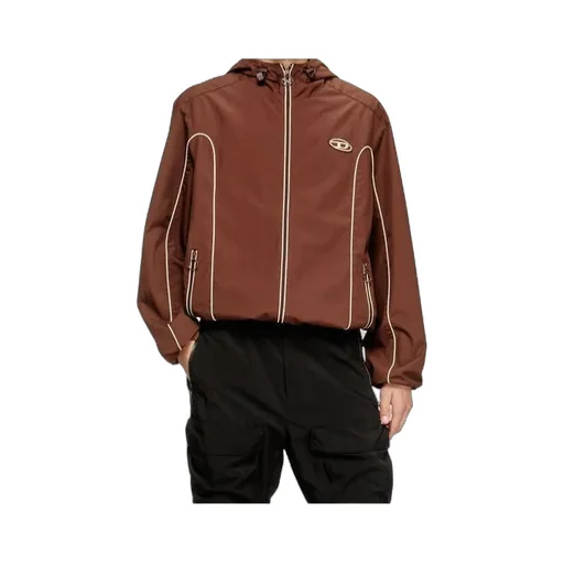 Piped Hooded Jacket