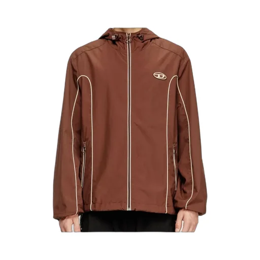 Piped Hooded Jacket