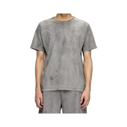 D-Logo Embroidered Crewneck T-Shirt
