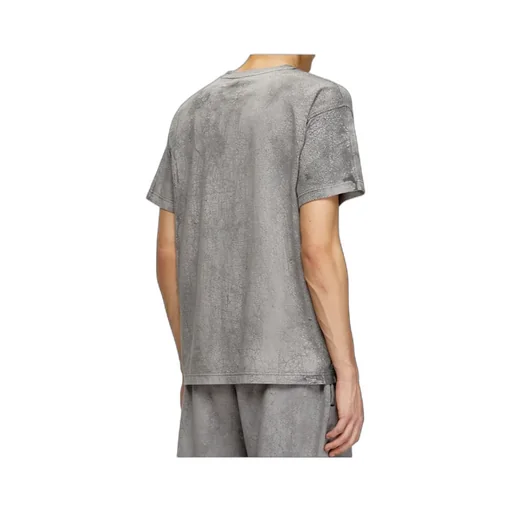 D-Logo Embroidered Crewneck T-Shirt