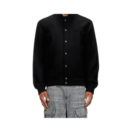 Embroidered Logo Bomber Jacket