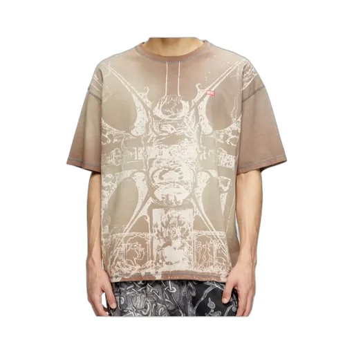 T-Boxt-T13 Graphic-Print T-Shirt