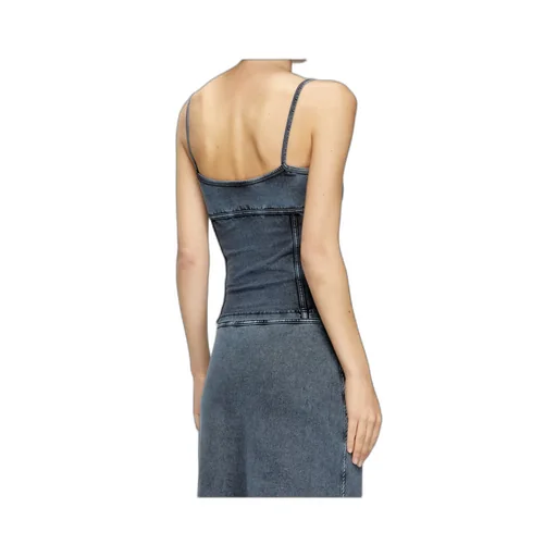 Denim Corset Top