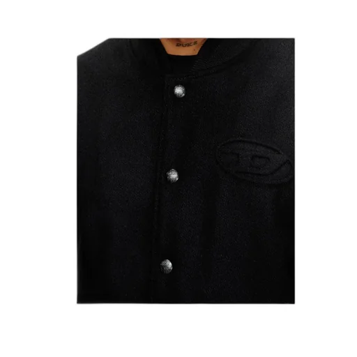 Embroidered Logo Bomber Jacket