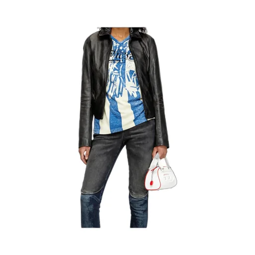 L-Egrad Zip-Front Shearling Jacket