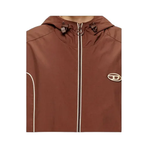 Piped Hooded Jacket