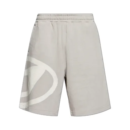 Crow Logo-Print Drawstring Shorts