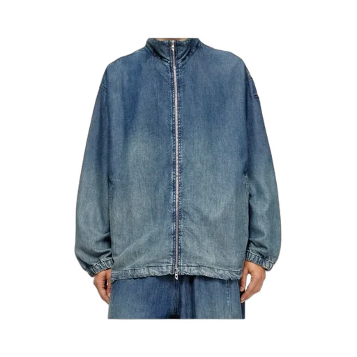Zip-Fastening Denim Jacket